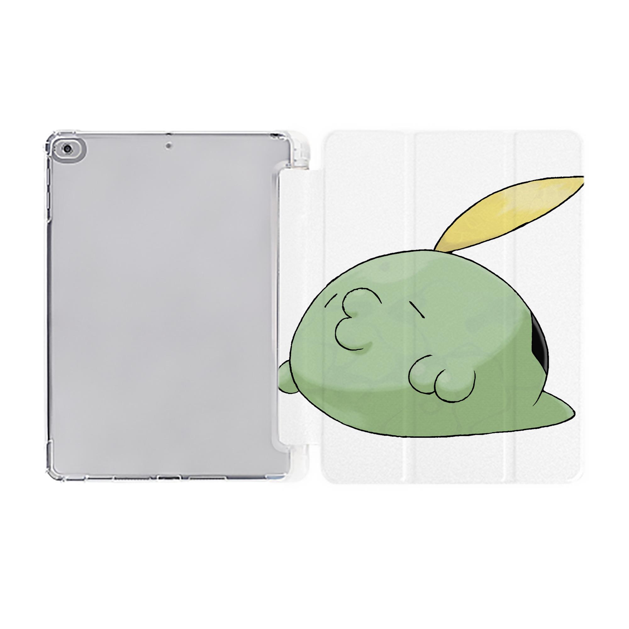 （画像用） ポケットモンスター Pokémon IPad ケース ペン収納付き 三つ折りスタンド PUレザー×シリコン 対応機種9.5/10.5/10.9インチ